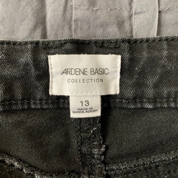 Ardene black jean shorts - Picture 3 of 4